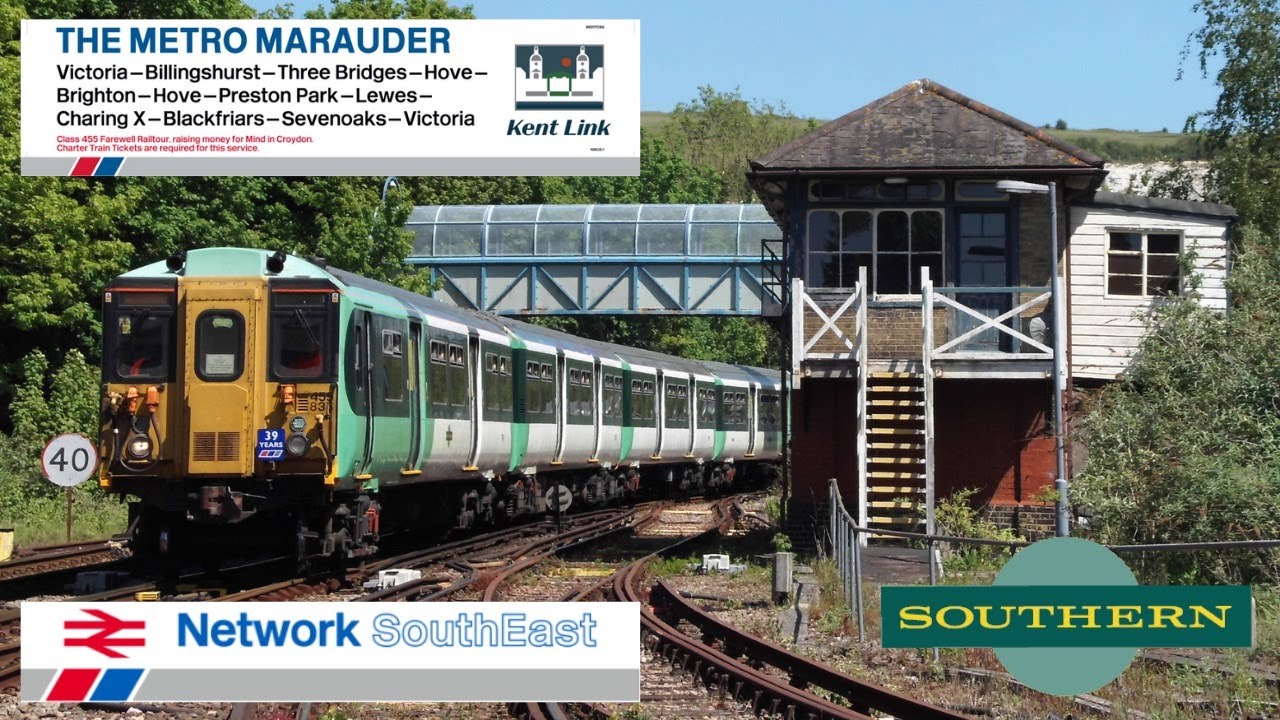  metro maurader southern class 455 farewell tour youtube