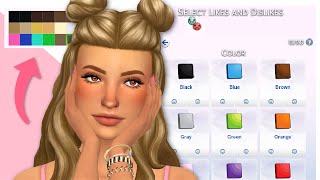 THEY ADDED NEW HAIR COLORS AND LIKES AND DISLIKES! 😱 (Sims 4 Free Update)