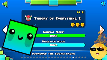 Theory of Everything 2 - 100% (ALL COINS) - Geometry Dash
