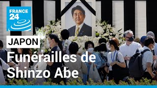 Au Japon, dernier hommage et des funérailles nationales controversées pour Shinzo Abe • FRANCE 24