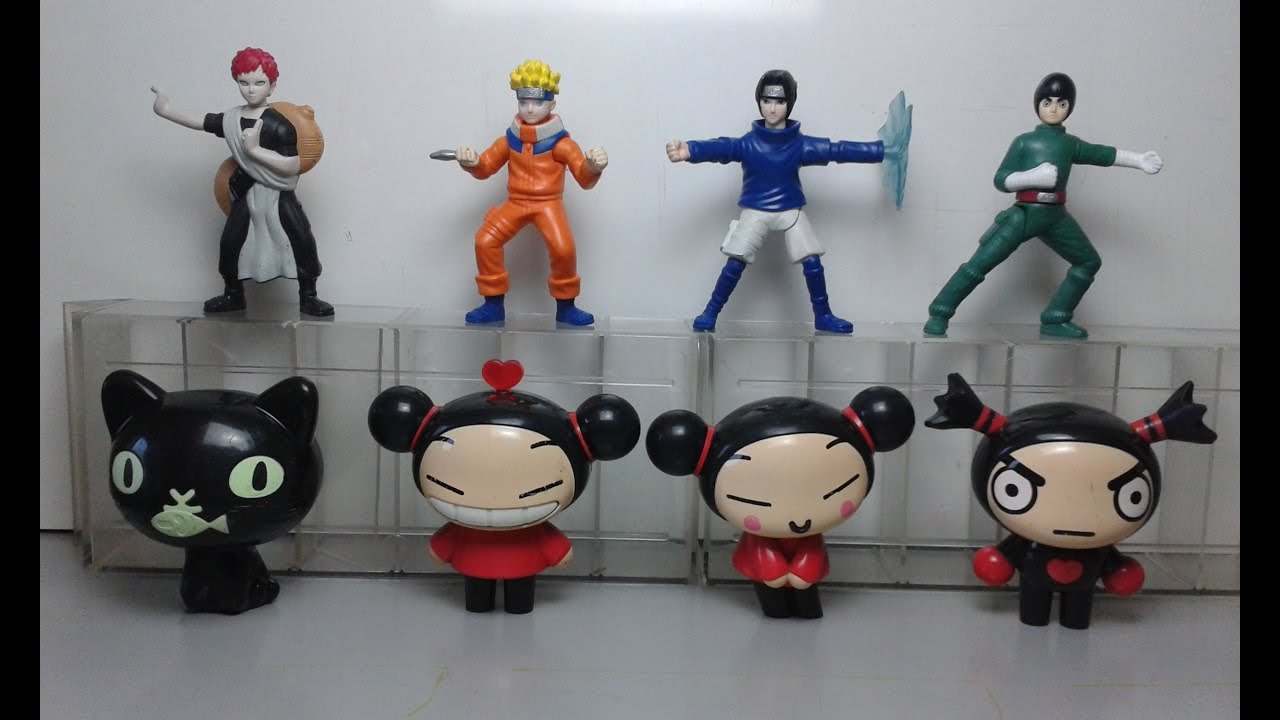 Pucca e Naruto Mc Lanche Feliz 2010