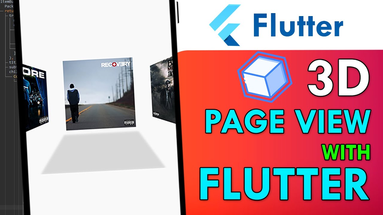 Flutter 3D Perspective PageView | Flutter UI Tutorial - YouTube
