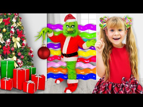 El Grinch Roba Regalos De Navidad Diana Y Roma 