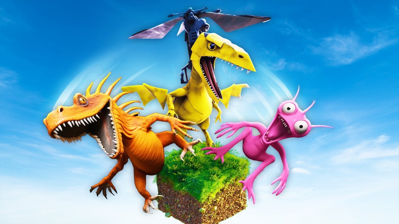 Minecraft But We’re Rainbow Friends on REALISTIC One Block!