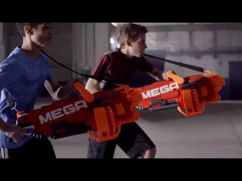 NERF B8086 Бластер MEGA MASTODON в коробке от магазина ДЕТКИ NERF B8086 Бластер MEGA MASTODON в коробке от магазина ДЕТКИ