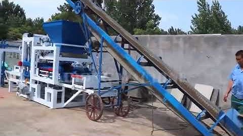 QT4-15B cheap full automatic brick making machine , PLC control hydraulic machine