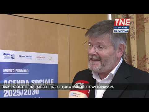 PRIVATO SOCIALE, LE RICHIESTE DEL TERZO SETTORE A MANILDO E STEFANI | 09/10/2025