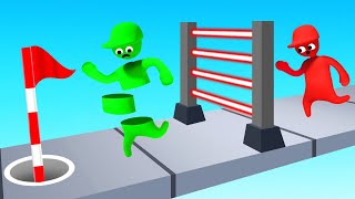 0% Chance Of SURVIVAL AGAINST The LASERS! (Human Fall Flat) screenshot 4