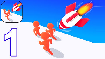 Rocket Run - Gameplay Part 1 All Levels 1-14 (Android, iOS) #1