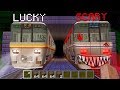 WHICH METRO TRAIN TO CHOOSE NOOB AND PRO? In MINECRAFT AT 3:00AM : NOOB vs PRO