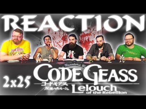 Code Geass 2x25 FINALE REACTION!!  "Re;"