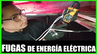 🤷‍♂️CÓMO DETECTAR Fuga DE CORRIENTE │ ✅METODO INFALIBLE │😱Electricista Solucionando ALTOS  Consumos!