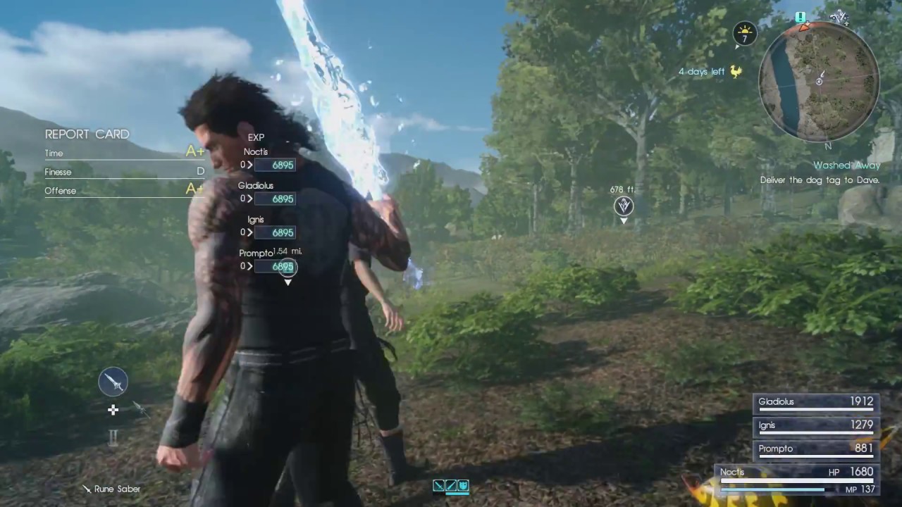Final Fantasy Xv Side Quest Washed Away Youtube Final Fantasy Xv Side Quest Washed Away Youtube