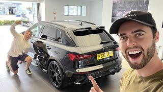 TAKING DELIVERY A NEW 2023 AUDI RS3 SPORTBACK!