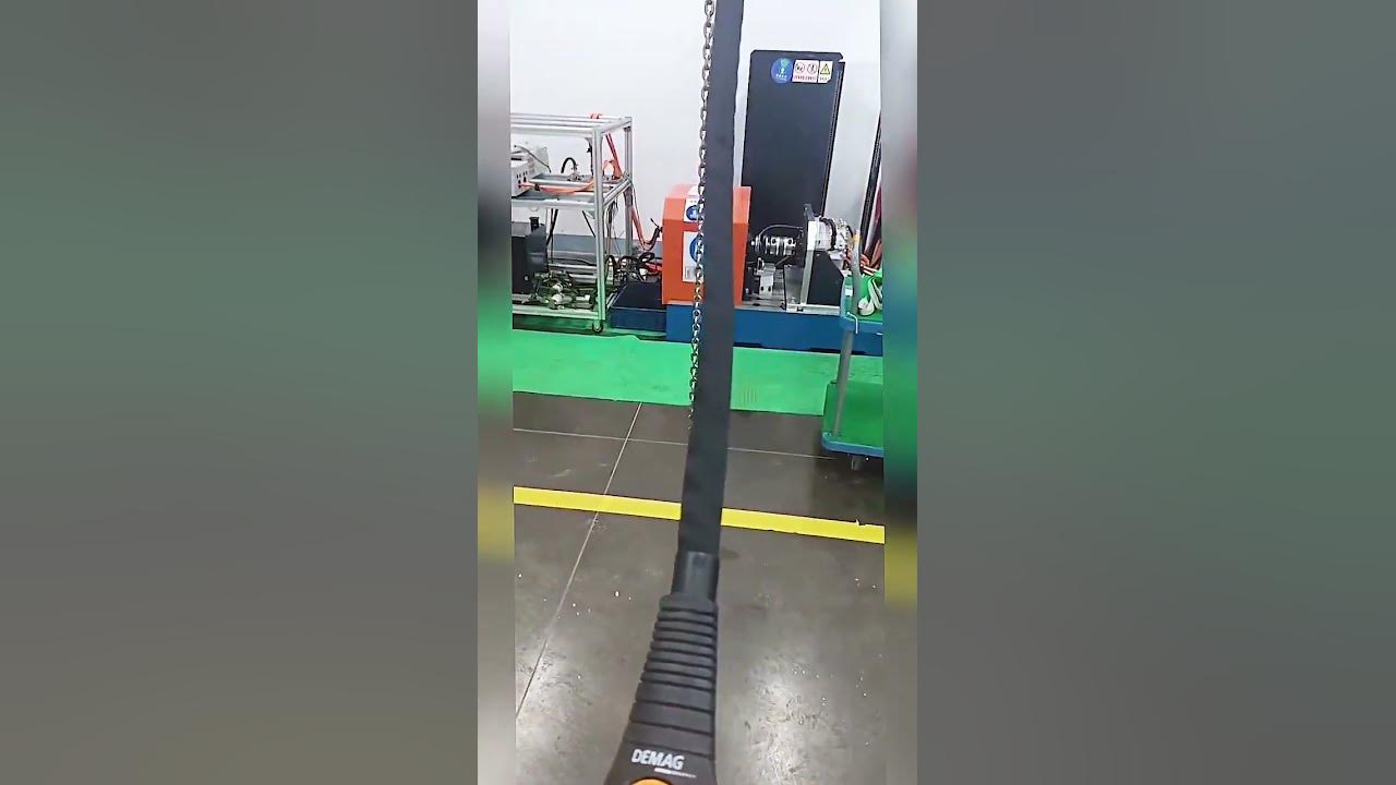 Demag electric chain hoist, DC Com Pro, light crane system. #demag #crane