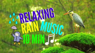 Relaxing Music With Rain Sounds - Short | Focus, Study, Meditate, and Sleep Better