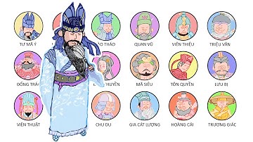 Tất cả các tướng Tam Quốc trong 9 phút (P1)