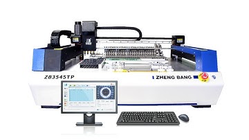 Huaqi Zhengbang ZB3545TP Desktop SMD Pick And Place Machine LED SMT Chip Mounter