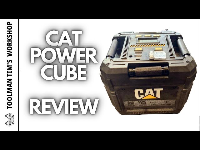 CAT Cube Auto Car Battery Jump Starter, Air Compressor, Portable, 1750 Amp  NEW