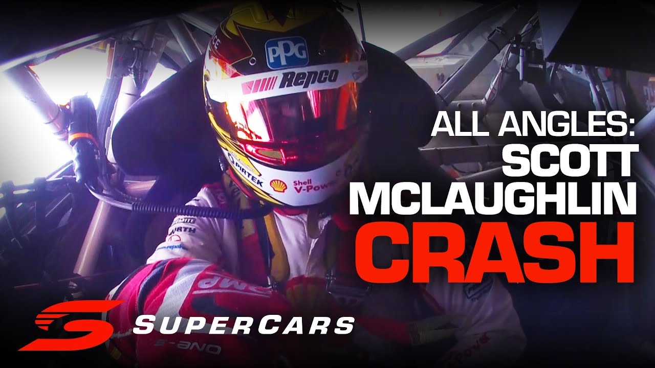 ONBOARD Scott McLaughlin's car killing crash at the Gold Coast 600