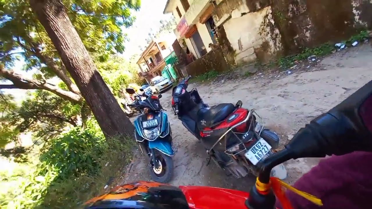 MORNING RIDE TVS NTORQ 125 LOCAL MARKET #Bike #Uttrakhand02vlog
