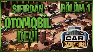 Sıfırdan Otomobil Devi Olmak! 🚗 | Car Manufacture Türkçe Oynanış screenshot 2