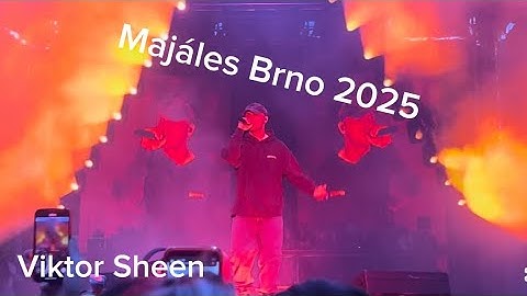 Majáles Brno 2025 Viktor Sheen