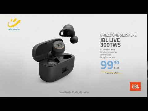 mimovrste=) JBL LIVE 300TWS brezžične slušalke  // Skupaj v vsem 💙
