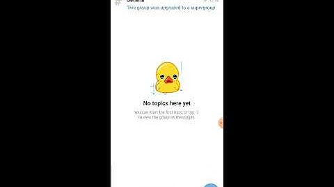 How to Create a Telegram Group with Different Topics