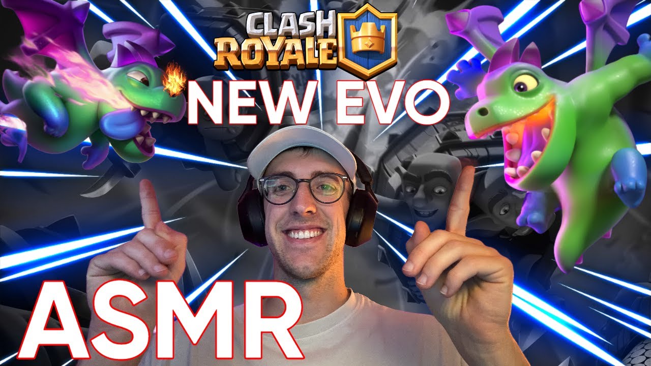 ASMR - Clash Royale 👑 Играю в НОВУЮ Эволюцию в Clash Royale ✨