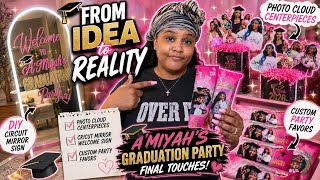 DIY Graduation Party Decorations on a Budget | Centerpieces, Welcome Sign & Favors