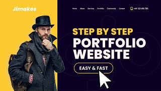 How To Make A STUNNING Portfolio Website In 2024 (WordPress And Elementor For Beginners)