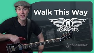 Riff #3: Walk This Way - Aerosmith (Songs Guitar Lesson RF-003) How to play Riff #3: Walk This Way - Aerosmith (Songs Guitar Lesson RF-003) How to play