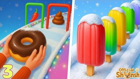 Bakery Stack 🆚 Popsicle Stack - All Levels Satisfying Walkthrough Gameplay Part 3