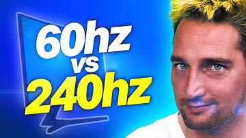 Why Gaming Monitor Refresh Rate Matters: 60hz vs 240hz