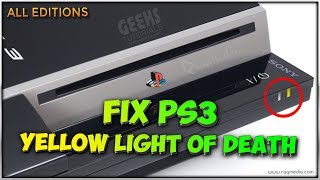 Fix PS3 Yellow Light of Death - Without opening