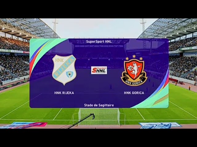 HNK Rijeka vs HNK Gorica  PES SHNL 23/24 