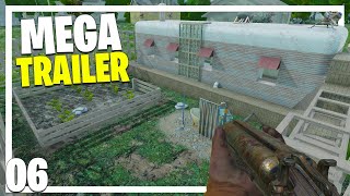 Building a MEGA-Trailer Base for Horde! (7 Days to die Alpha 18 Gameplay)
