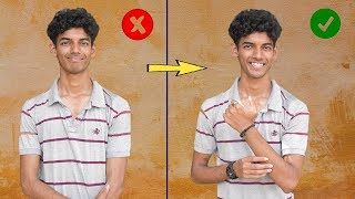 How to SMILE perfectly for men| How to always look handsome while SMILING| SOH Hindi|
