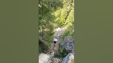 Crashing isn’t an option😳 #mtb