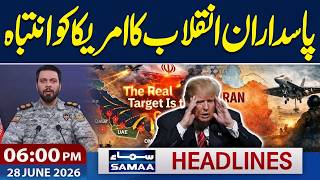 Iran-US War | IRGC Warns US of Swift Retaliation | 06 PM News Headlines | Samaa TV
