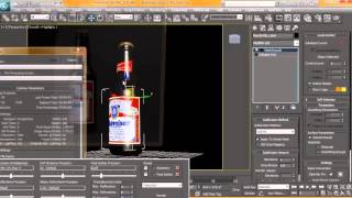 Photorealistic Beer Bottle in 3D Studio Max - Part 8