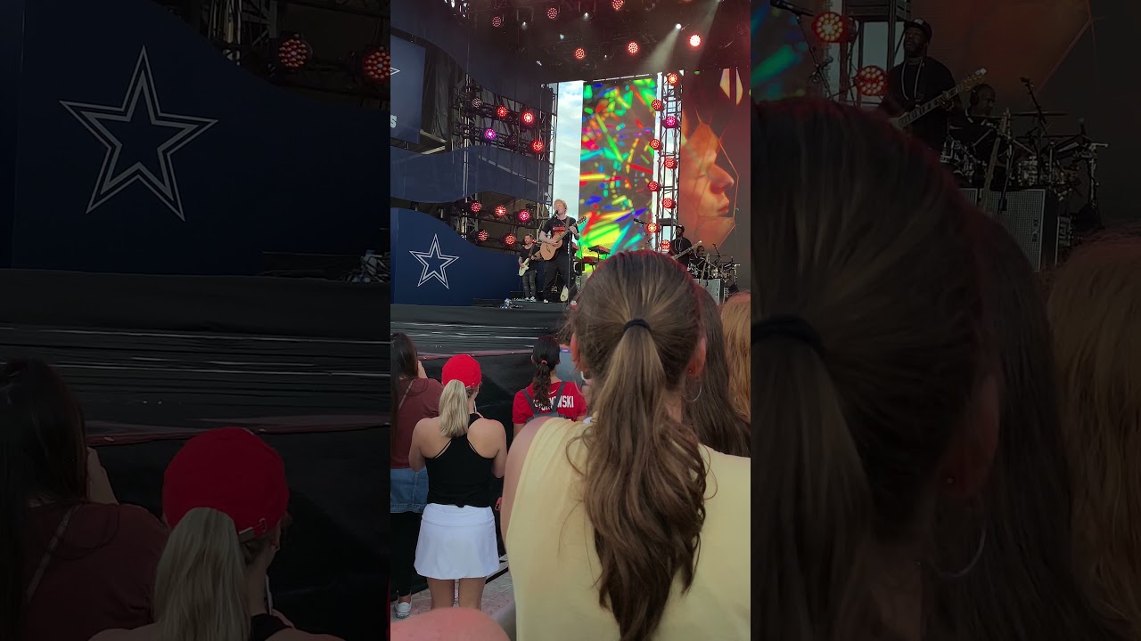 Shivers - Ed Sheeran NFL Kickoff