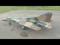 Great scale RC Jet model MiG-27 with afterburner and Variable-sweep wing