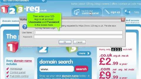 Transferring domain names away from 123REG