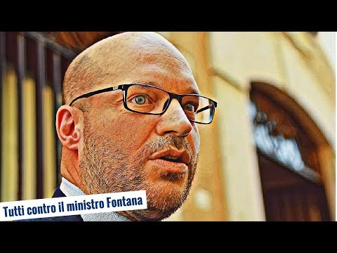 Tutti contro il ministro Fontana (3 giu 2018)