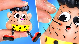 DIY Hairy Toy🤪 *Colorful Gadgets, Crafts and Hacks*