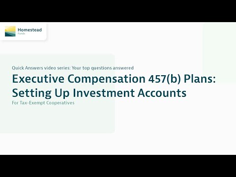 457(b) Plans: Setting Up Investment Accounts