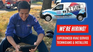 Why HVAC Service Technicians and Installers Choose to Work at M.E. Flow by M.E. Flow, Inc. 6,745 views 2 years ago 46 seconds
