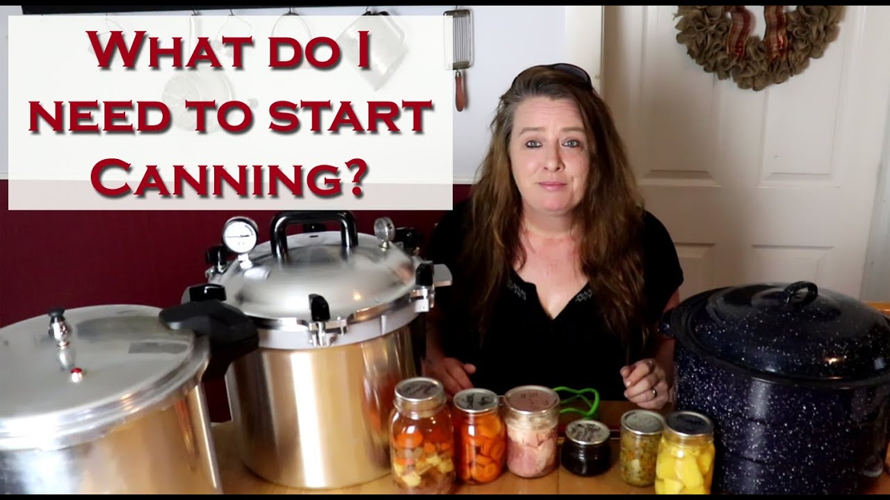 Canning 101 ~ Equipment you need to Start Canning - YouTube